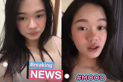 Meimeichan Pamer Belahan Pada Saat Live